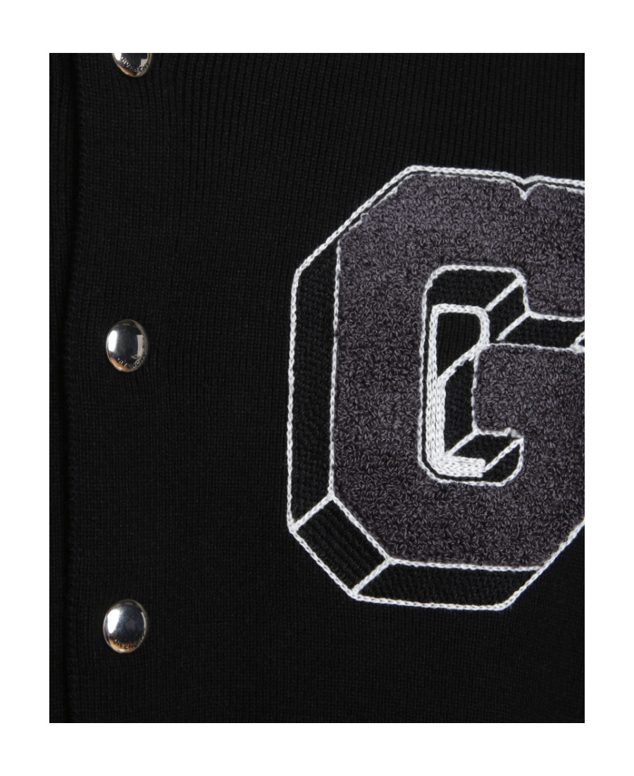 Givenchy Logo-appliqué Bomber Jacket In Black