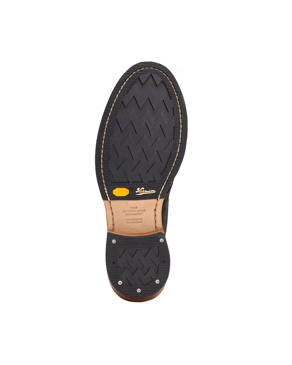 Visvim Round-toed Boots In Multi