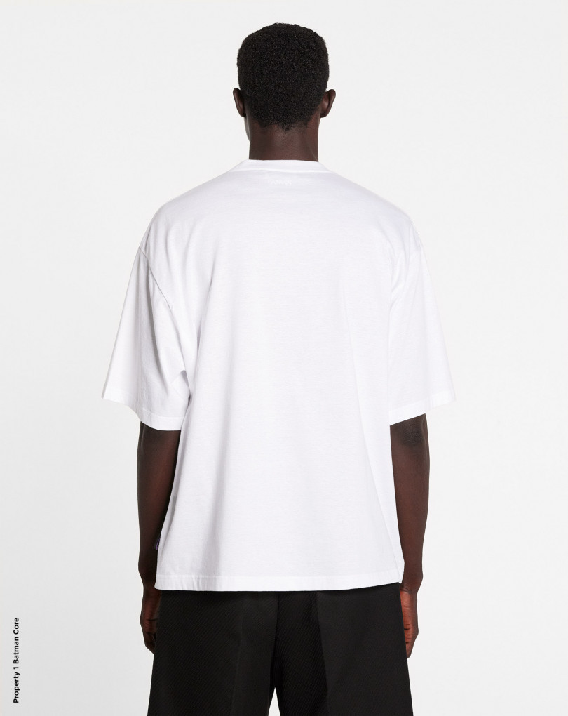 Lanvin Print Short Sleeve T-shirt In Multicolor