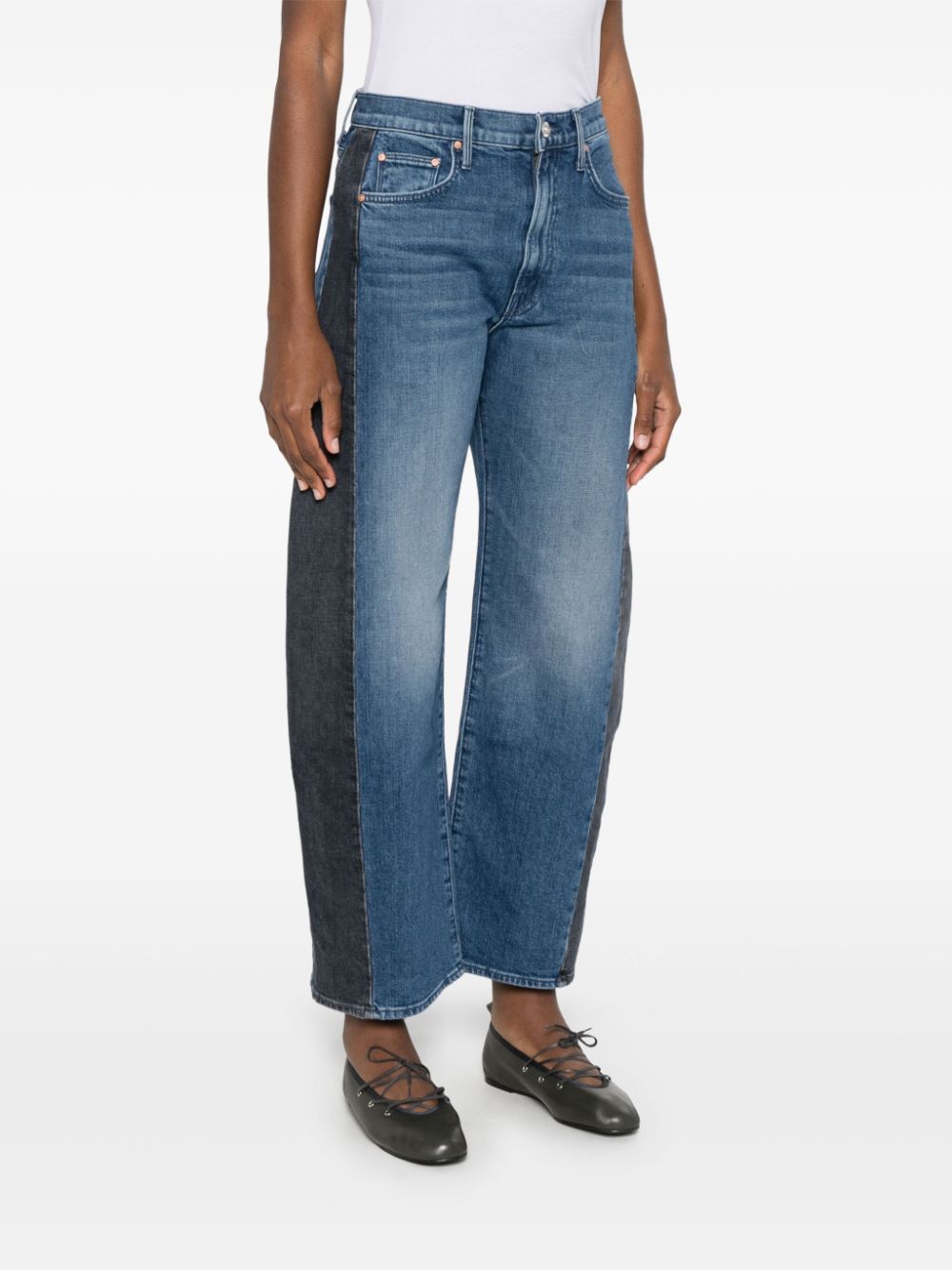 Mother Belt-loop Jeans In Blue