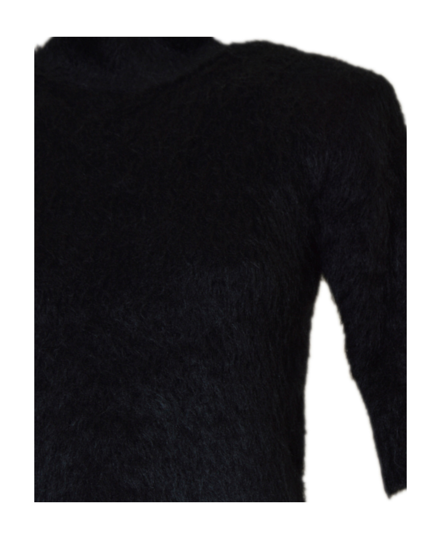 Sportmax Logo Knitted Pullover In Black