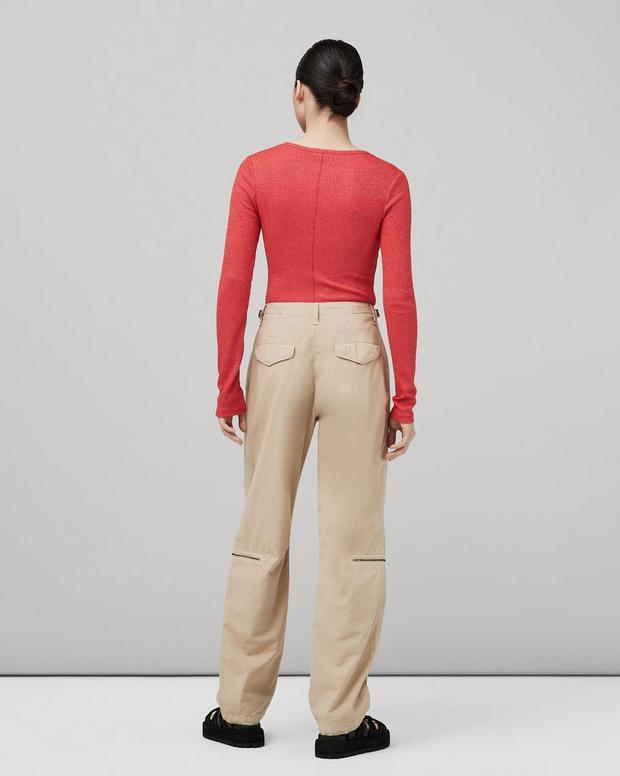 Rag & Bone Multi-pocket Casual Pants In Nude