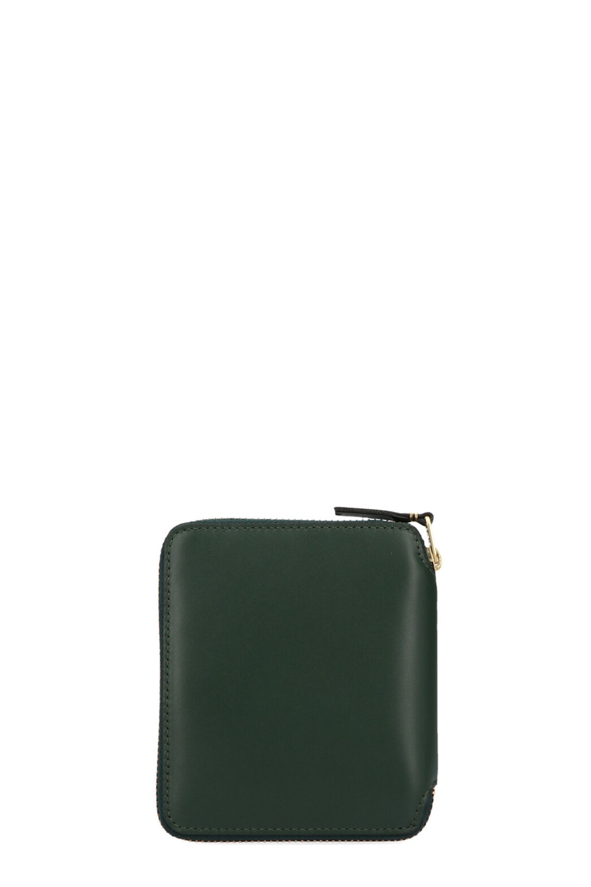 Comme Des Garçons Compact Wallet In Green