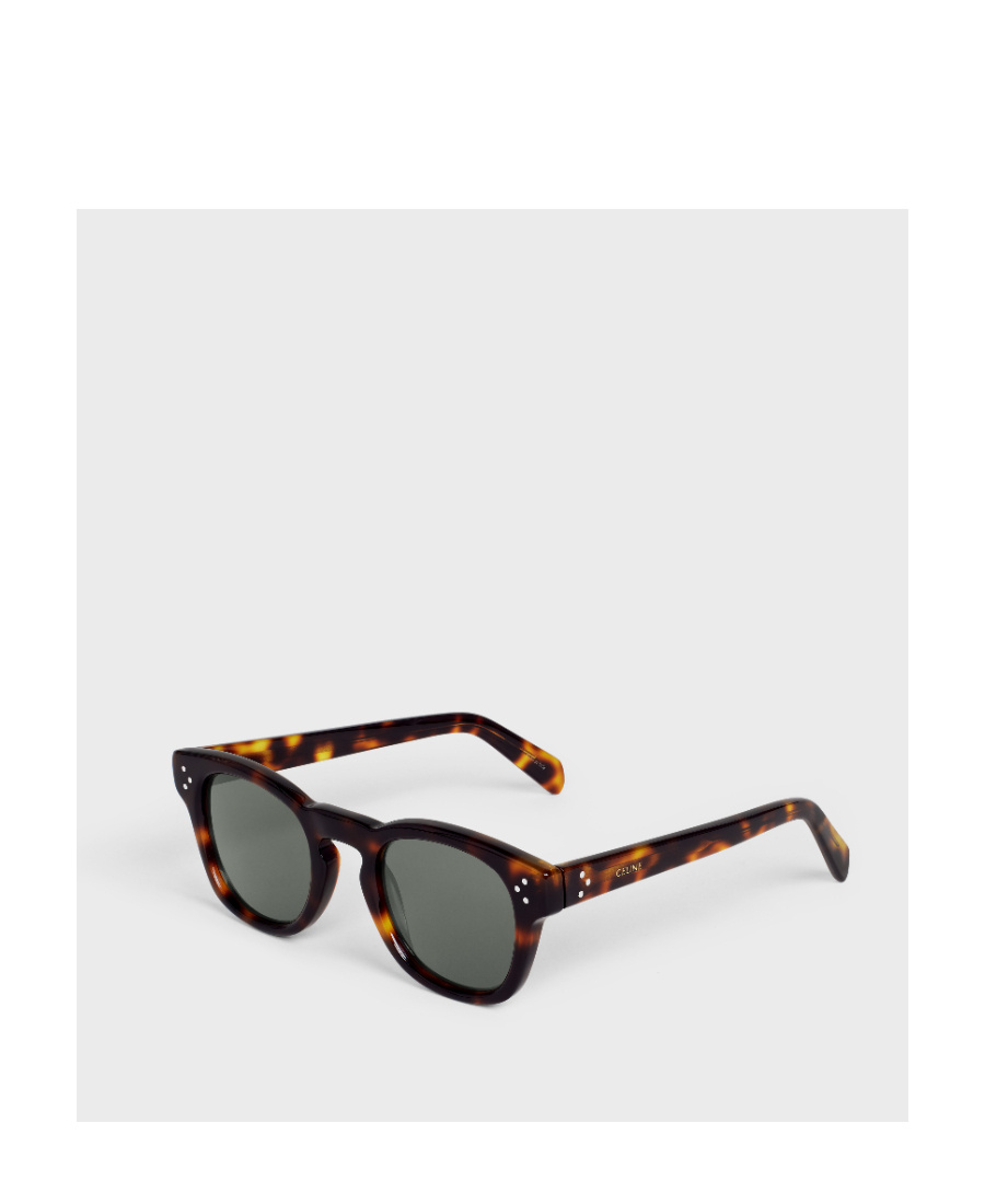 CELINE BLACK FRAME 42 SUNGLASSES IN ACETATE