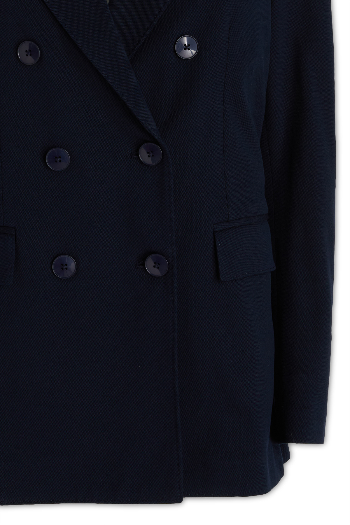 Circolo 1901 Double-breasted Lapel Button Flap Pocket Jacket
