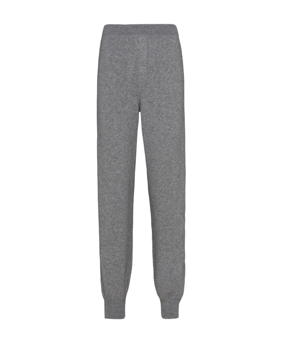 Prada Logo-patch Track Pants In Grey