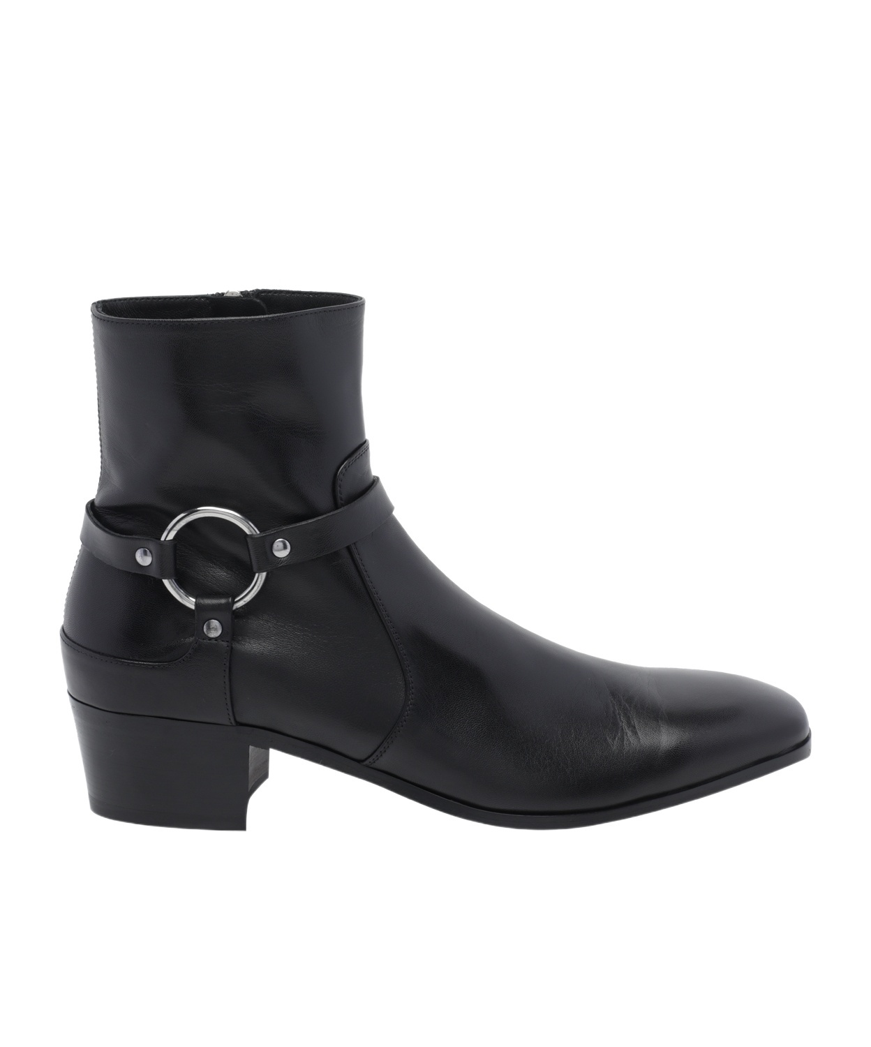 Tom Ford Round-toe Ankle Boots In Black
