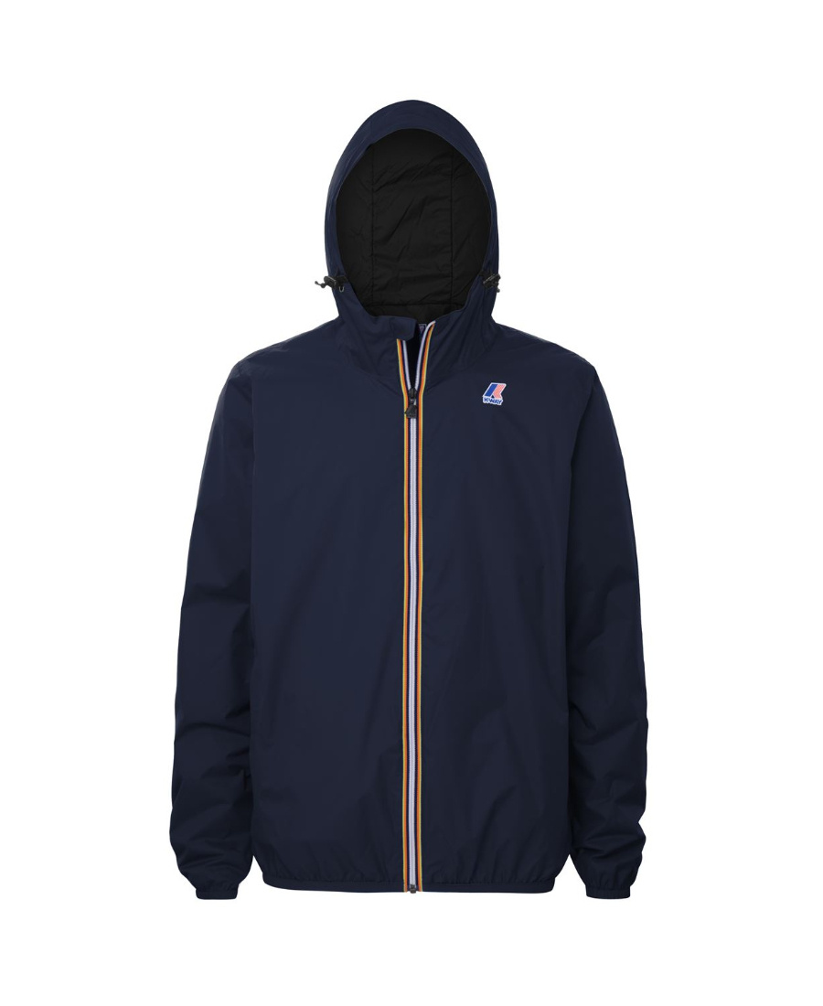 K-way Long-sleeved Casual Jacket In Black