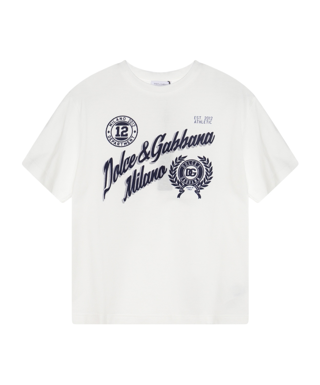 Dolce & Gabbana Logo-print T-shirt In White