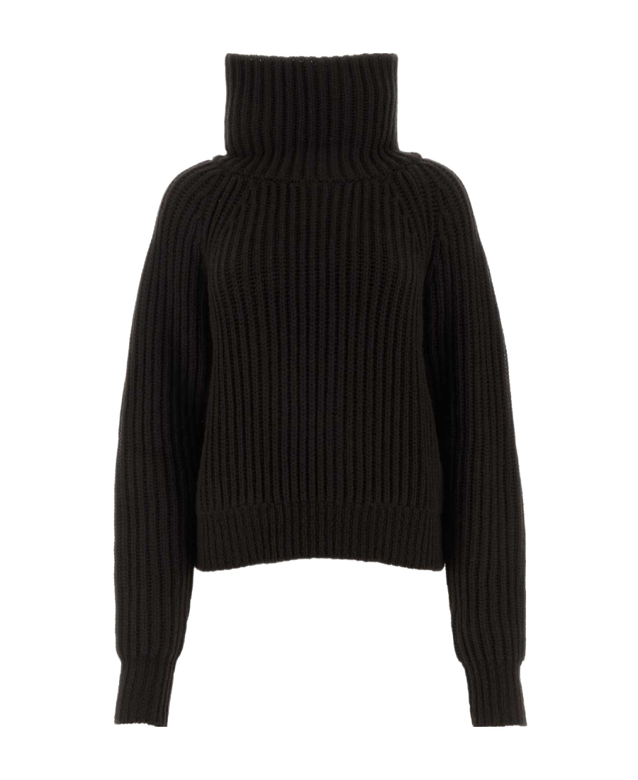 Khaite Lanzino High-neck Cashmere Jumper In Black