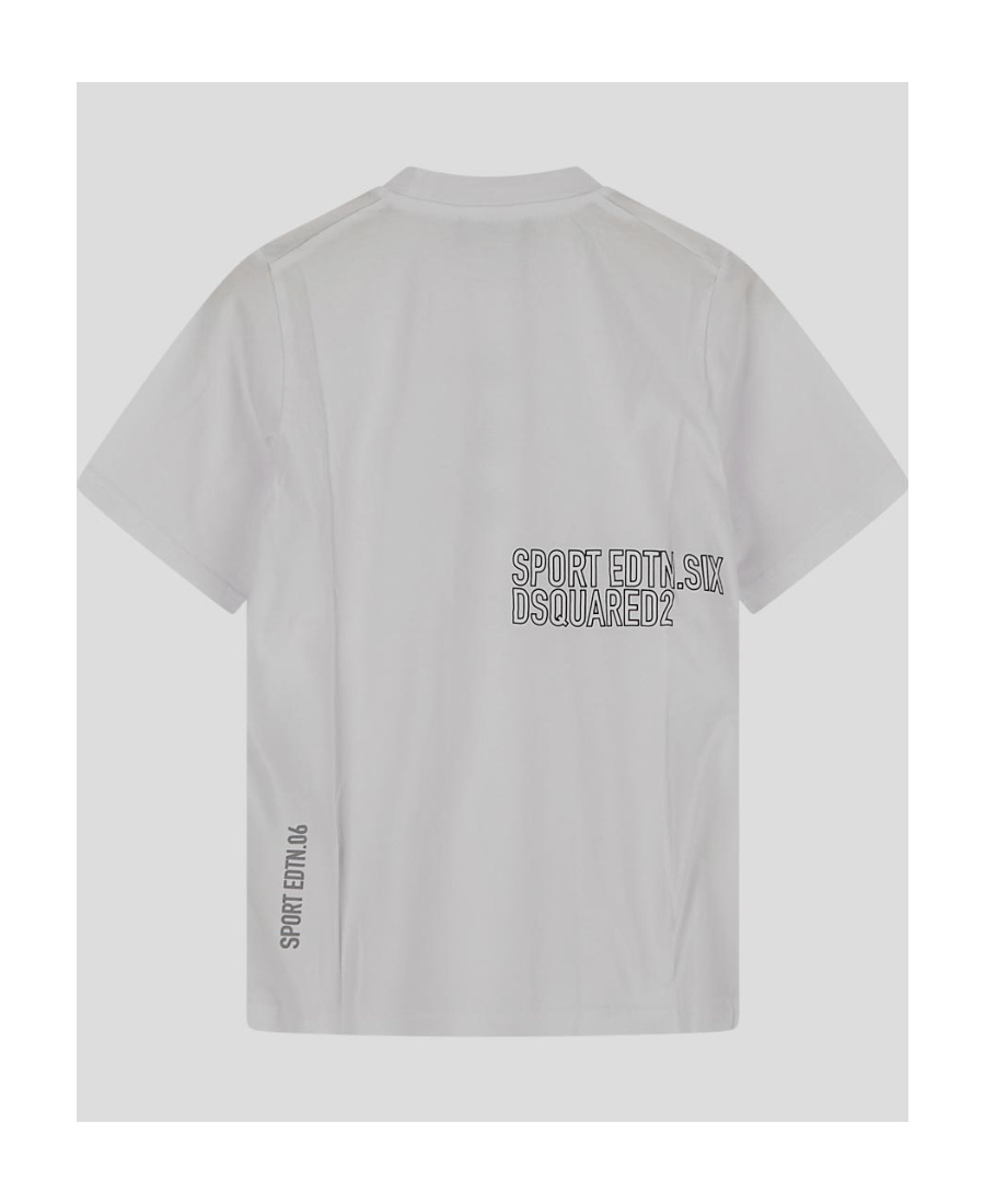 Dsquared2 Teen Maple Leaf-print T-shirt In White
