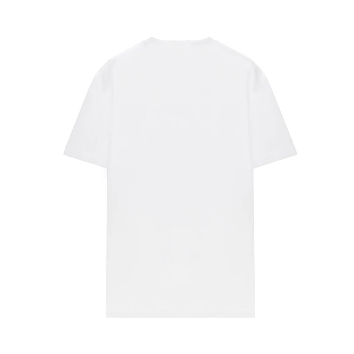 Versace Logo Printed T-shirt In White