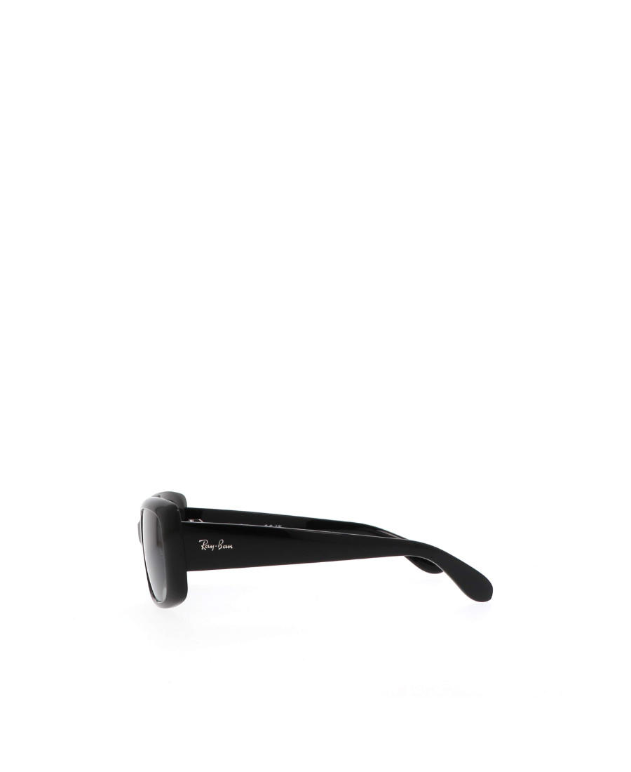 Ray Ban Womens Ray-ban Rb4389 Rectangular-frame Propionate Sunglasses In Black