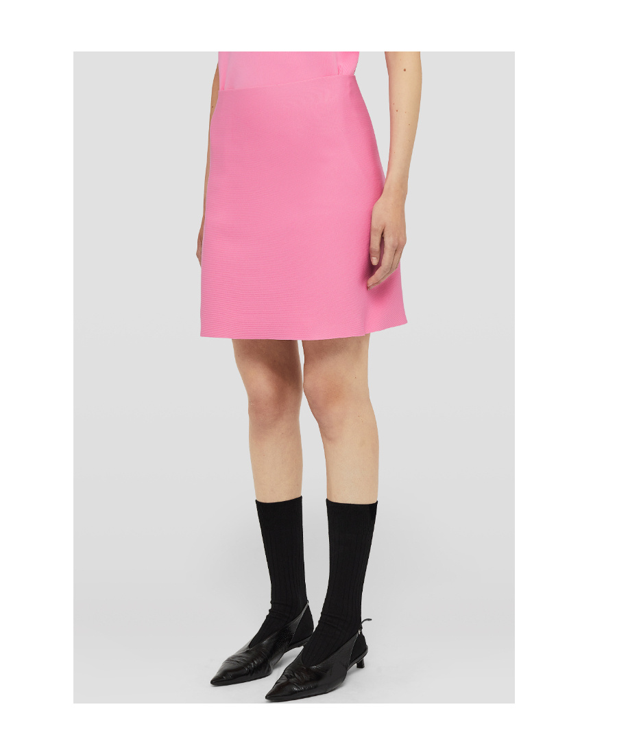 Jil Sander A-line High-waisted Mini Skirt In Pink
