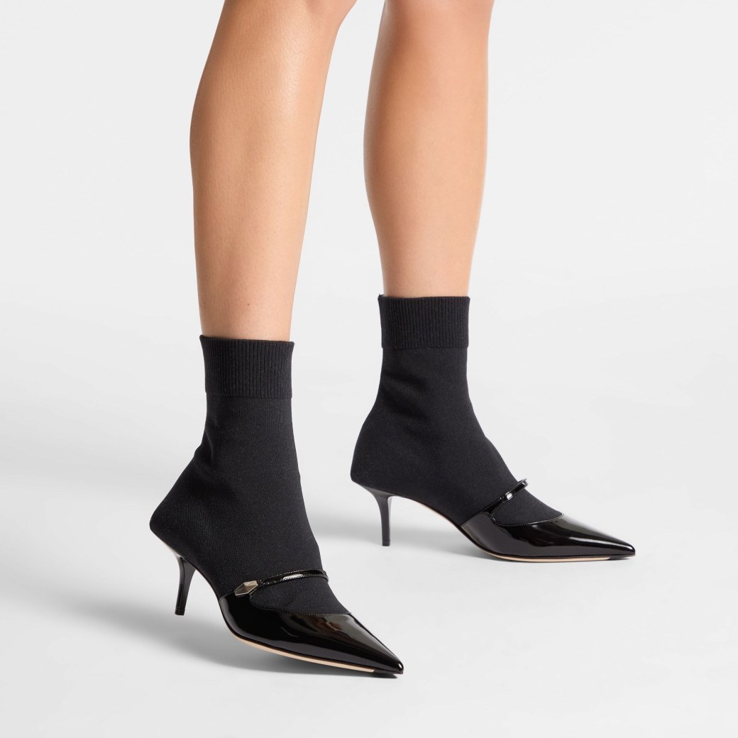 Jimmy Choo Carolyn Ankle Boot 60 In Black