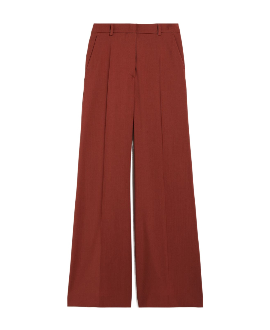 Weekend Max Mara "malizia Linen Nattè In Red