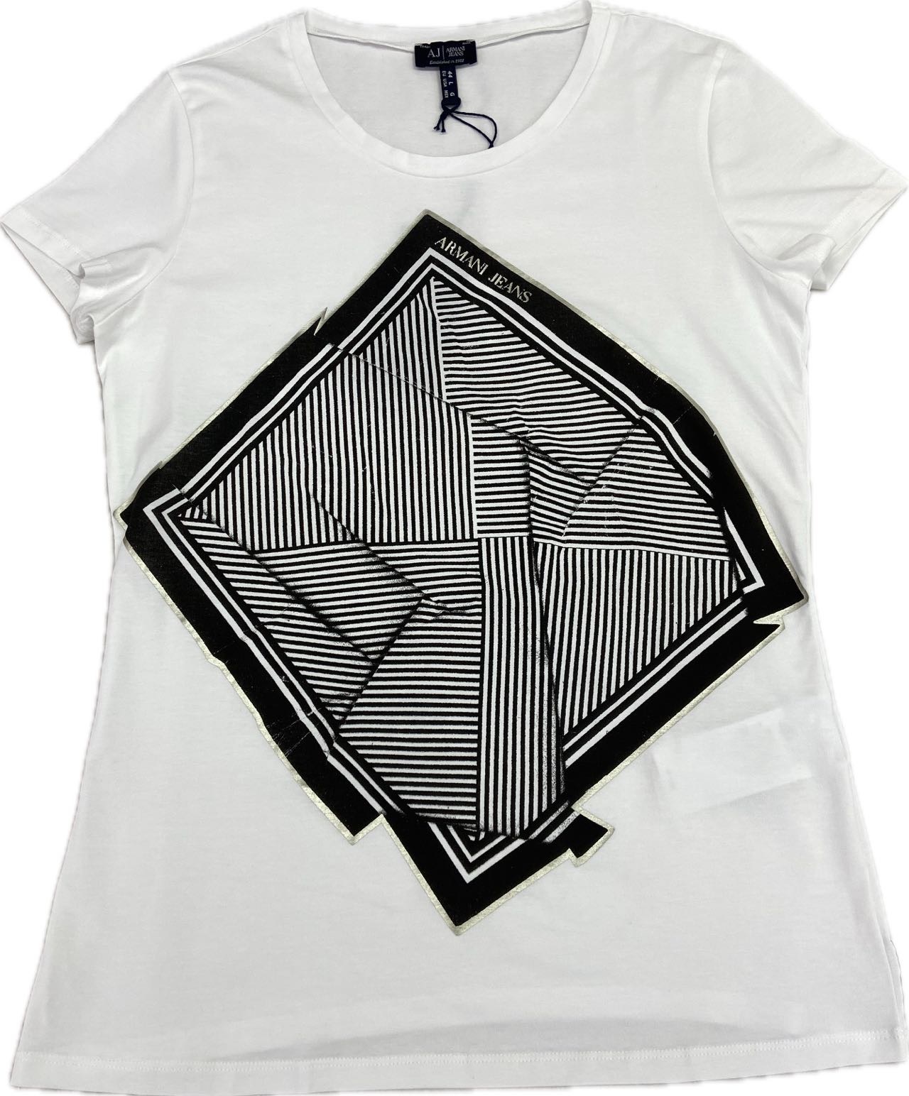 Armani Jeans Short Sleeve T-shirt In White