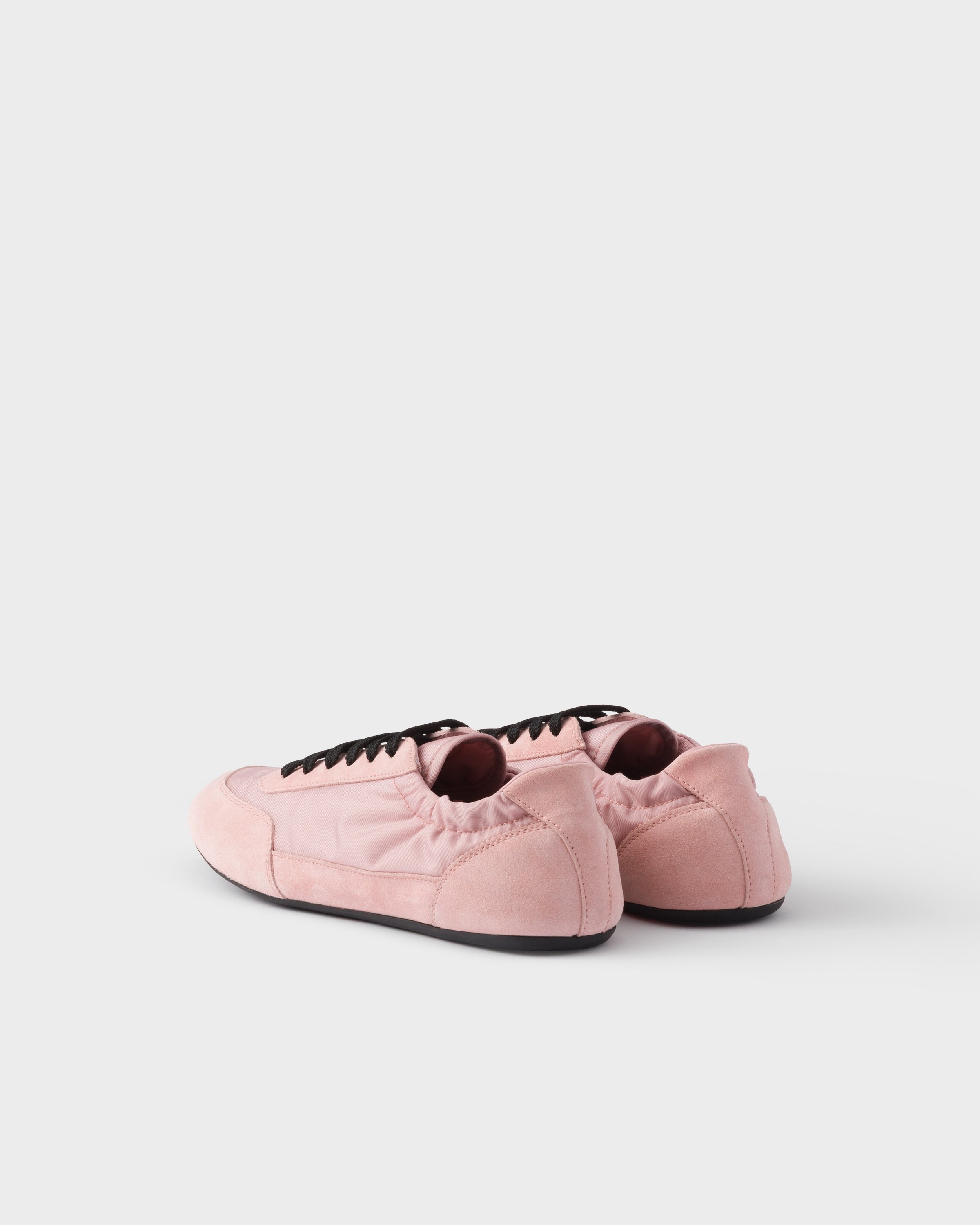 Prada Logoed Sneakers In Pink