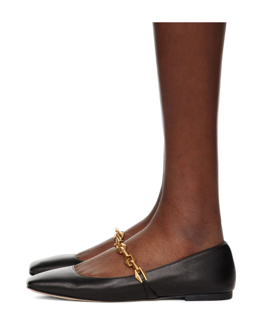 Jimmy Choo Flats In Black