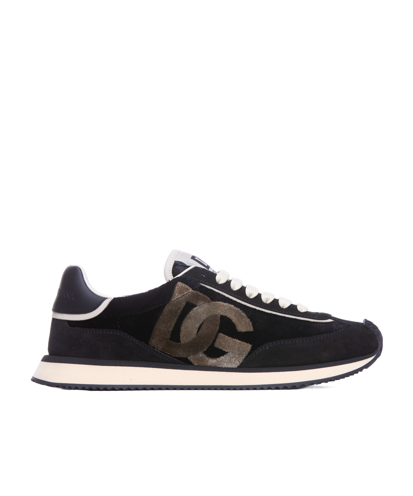 Dolce & Gabbana Cushion Low-top Sneakers In Black