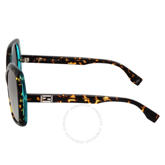 Fendi Square Sunglasses In Gray