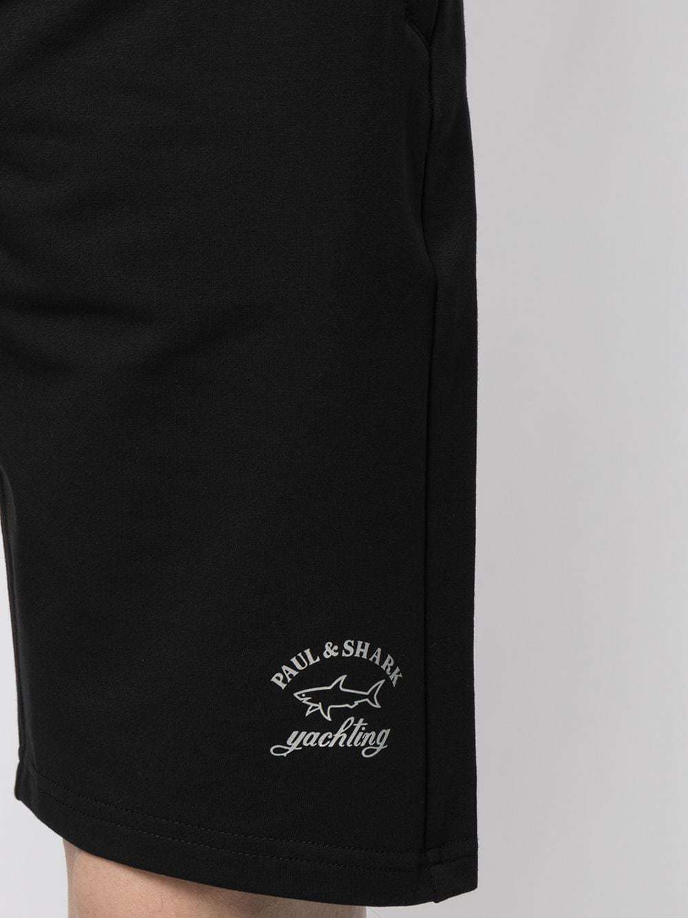 PAUL & SHARK LOGO PRINT TRACK SHORTS