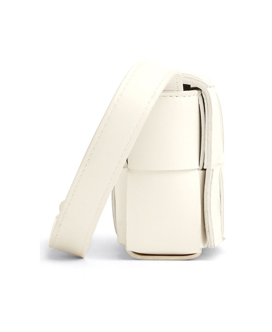 Bottega Veneta Cassette Mini Bag In White