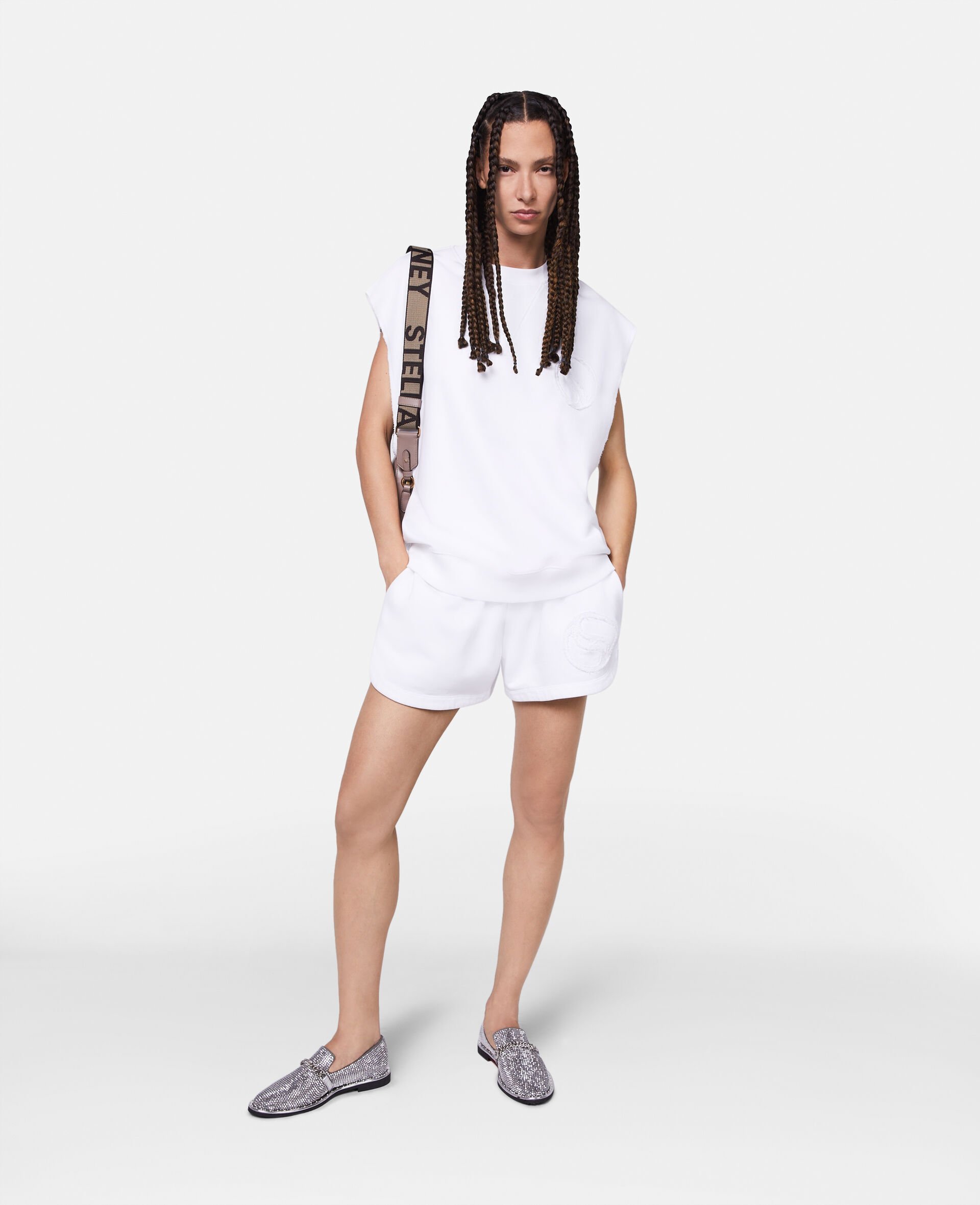 Stella Mccartney S-wave Tank Top In White