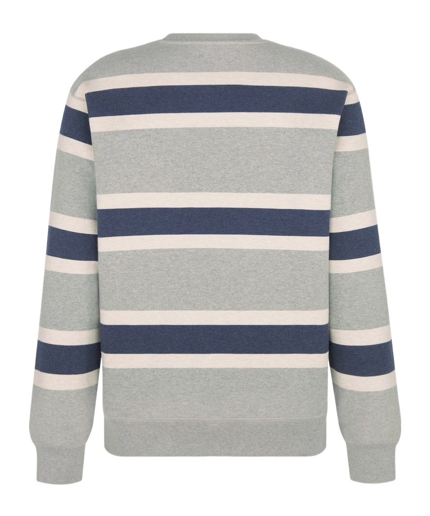 Dior Striped Long-sleeved Sweater In Multicolor