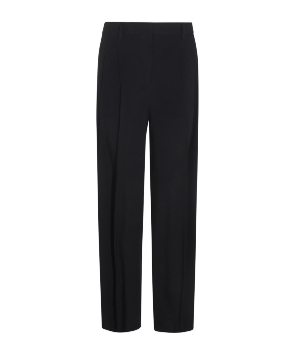 Incotex Trousers Featuring Belt Loops And Pockets In Black