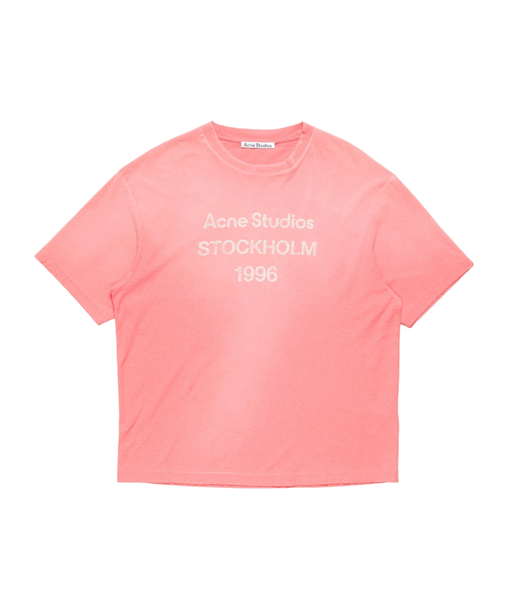 ACNE STUDIOS ACNE STUDIOS SPRAYED LOGO T-SHIRT