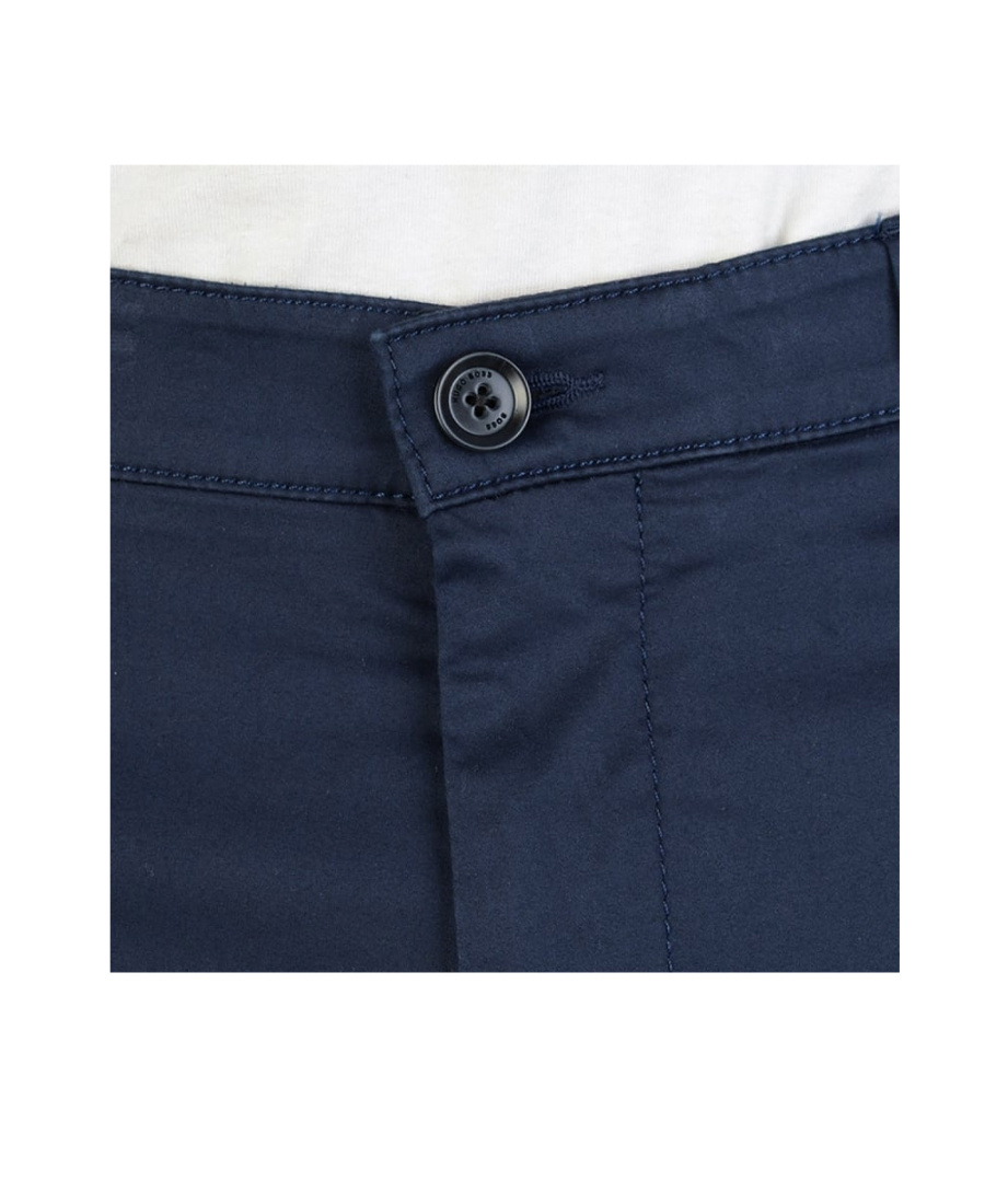 Hugo Boss Logo Shorts In Blue