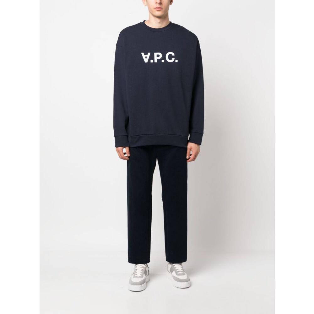 Apc V.p.c. Logo-print Organic-cotton T-shirt In Black