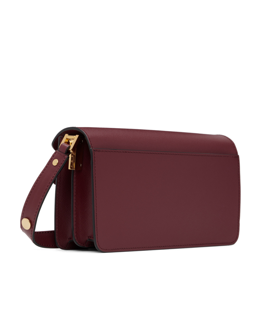 Marni East/west Trunk Crossbody Bag In Red
