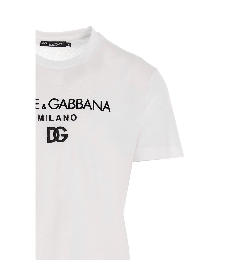 Dolce & Gabbana White Cotton T-shirt