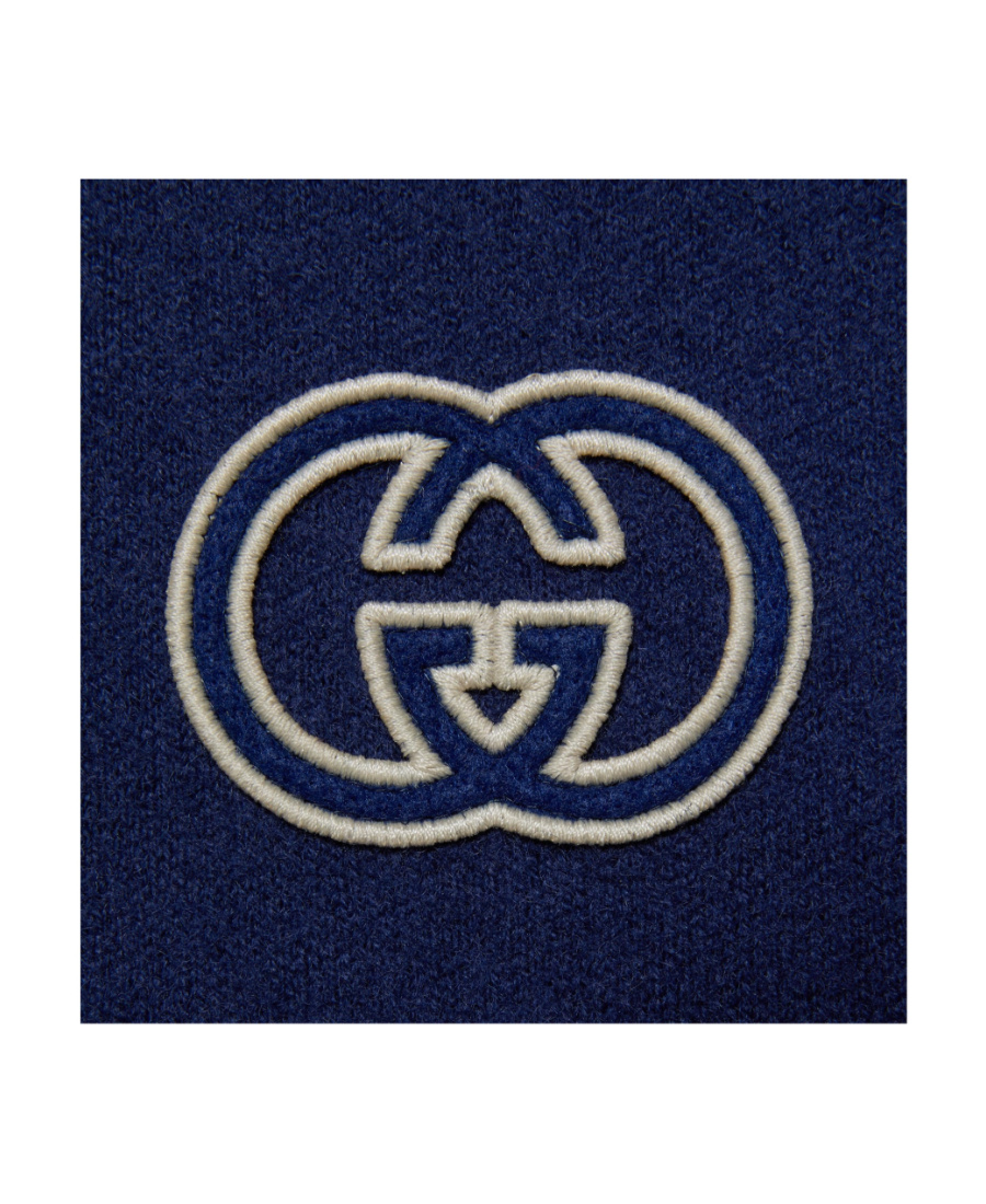 Gucci Giacca Bomber Jacket In Blue