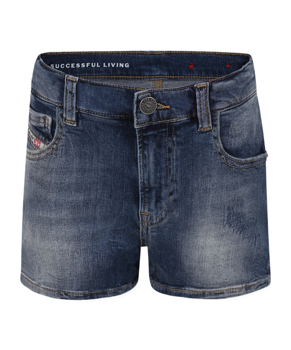 Diesel Denim Shorts In Blue
