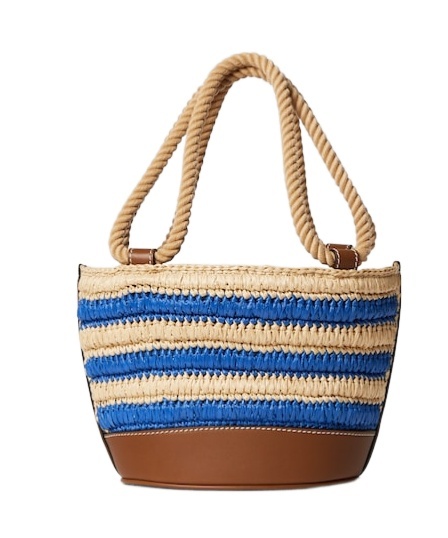 Gucci Woven Mini Bucket Bag