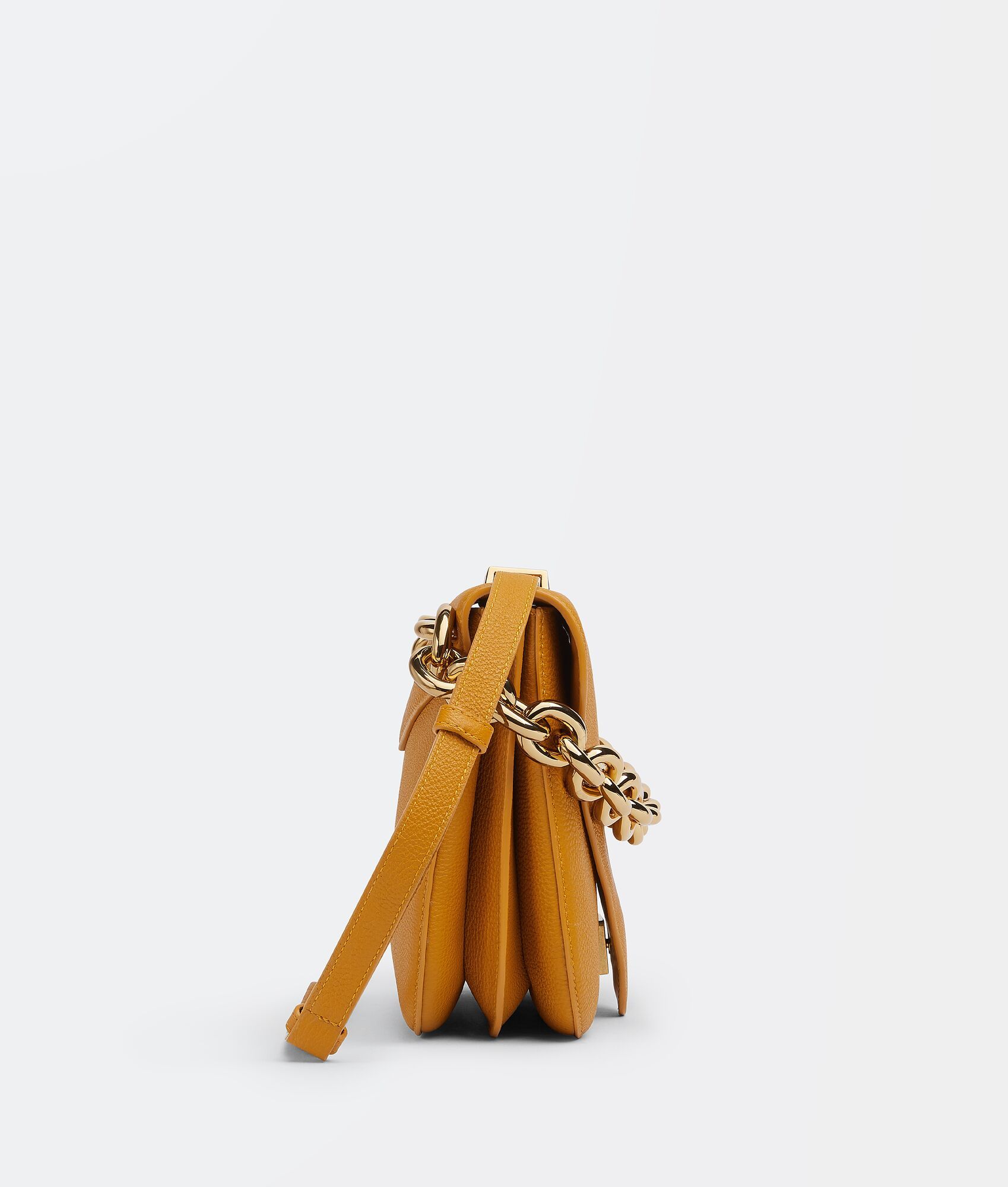 Bottega Veneta Mount Envelope Clutch Bag In Brown