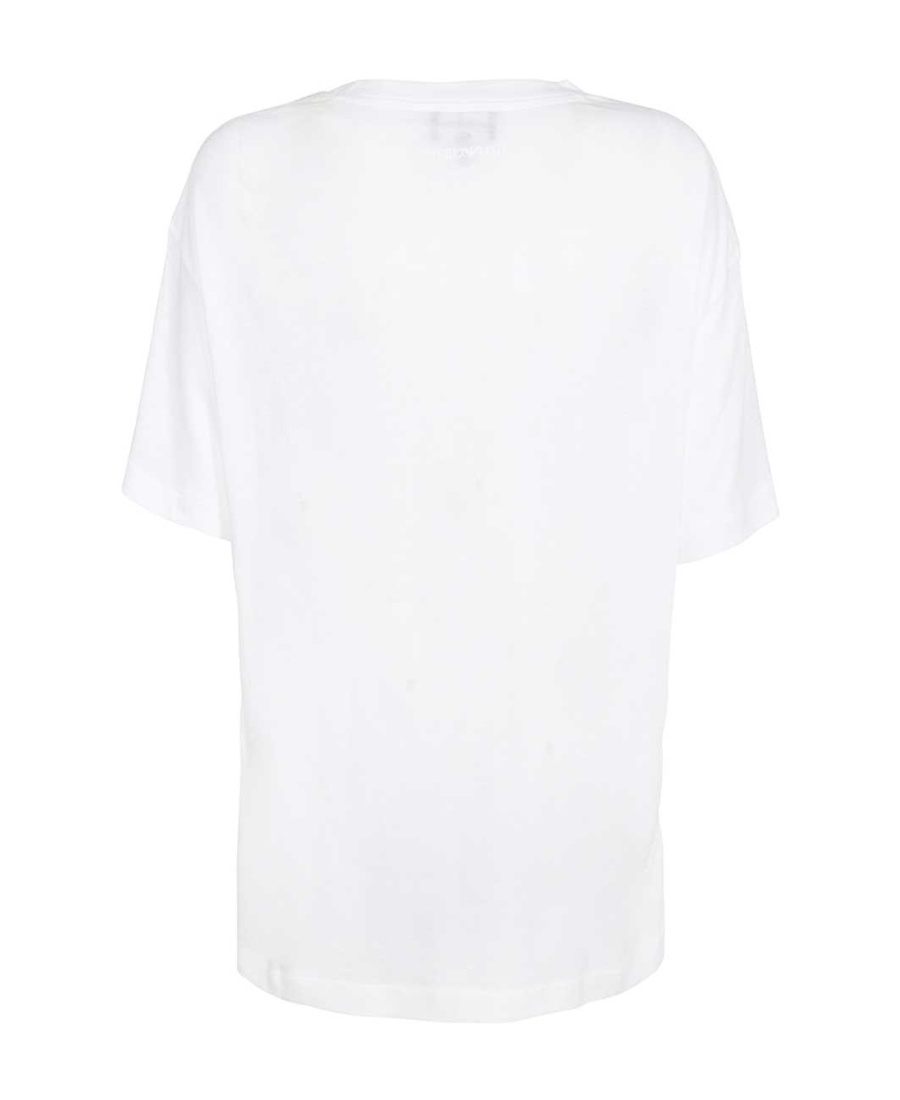 EMPORIO ARMANI LOGO-PRINT V-NECK T-SHIRT
