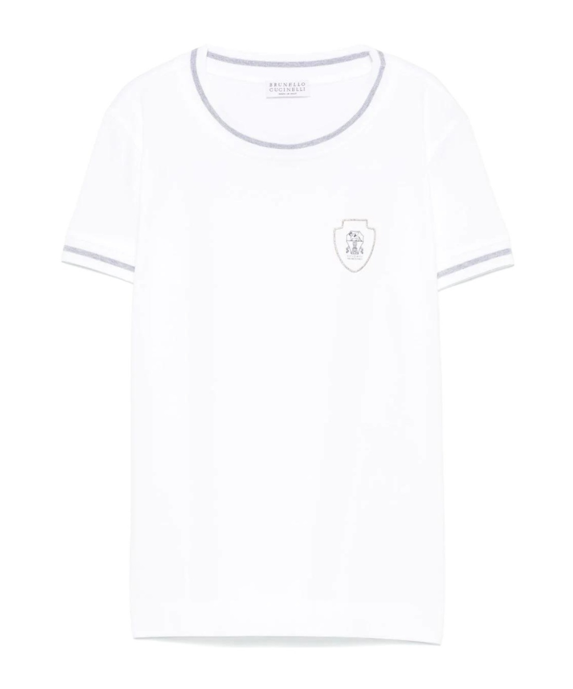 Shop Brunello Cucinelli Short-sleeved T-shirt