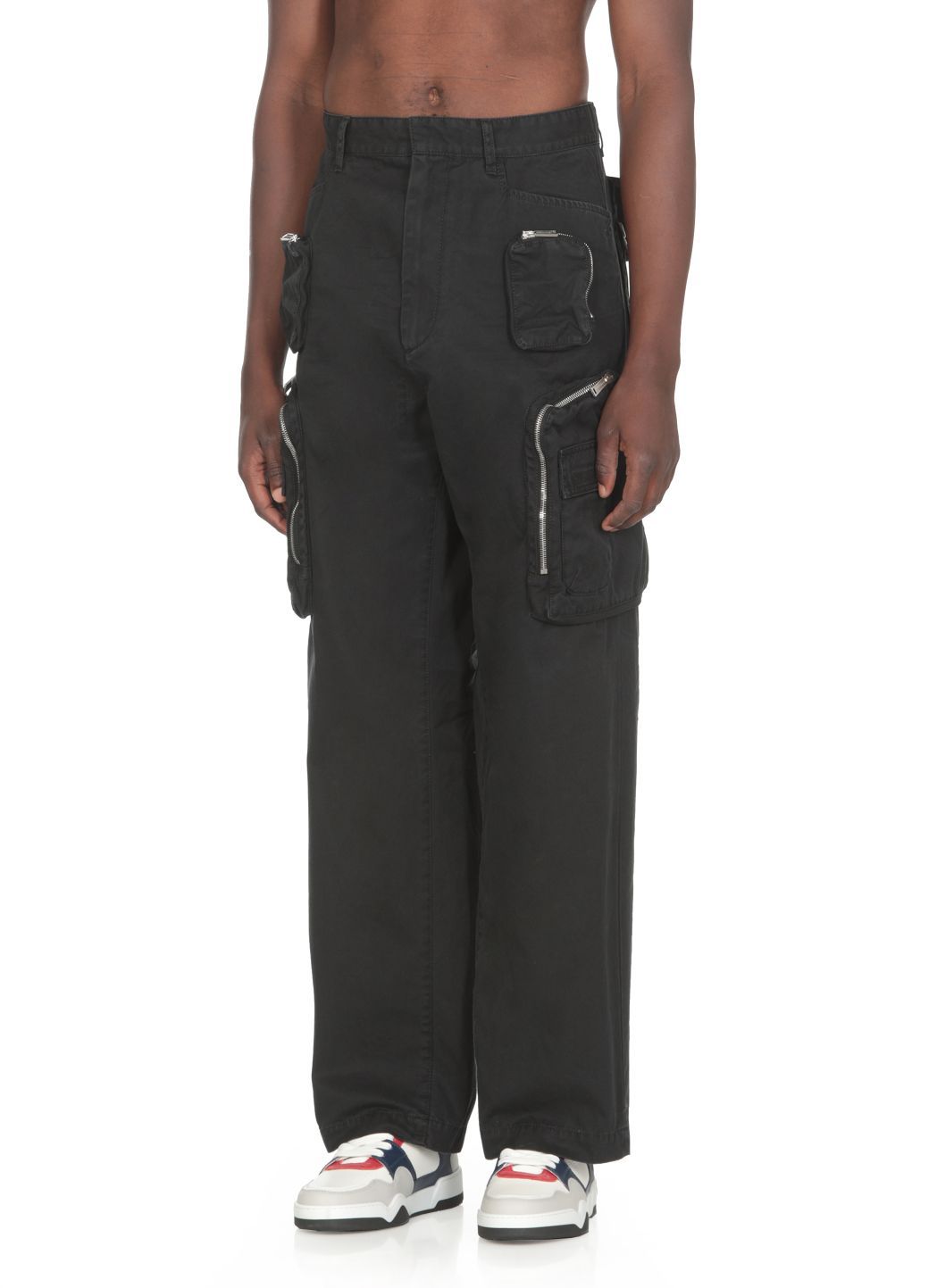 Dsquared2 Cotton Pants In Black