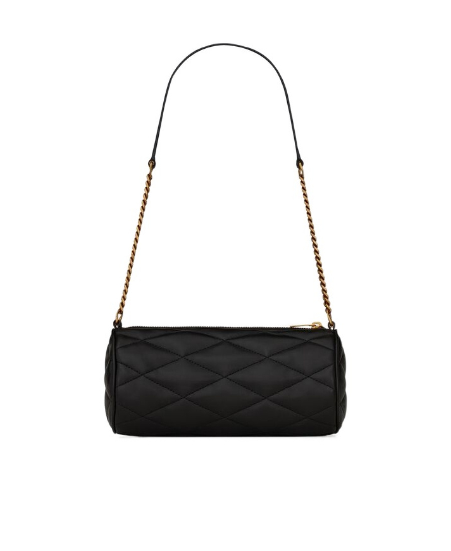 Saint Laurent Sade Tube Bag In Black