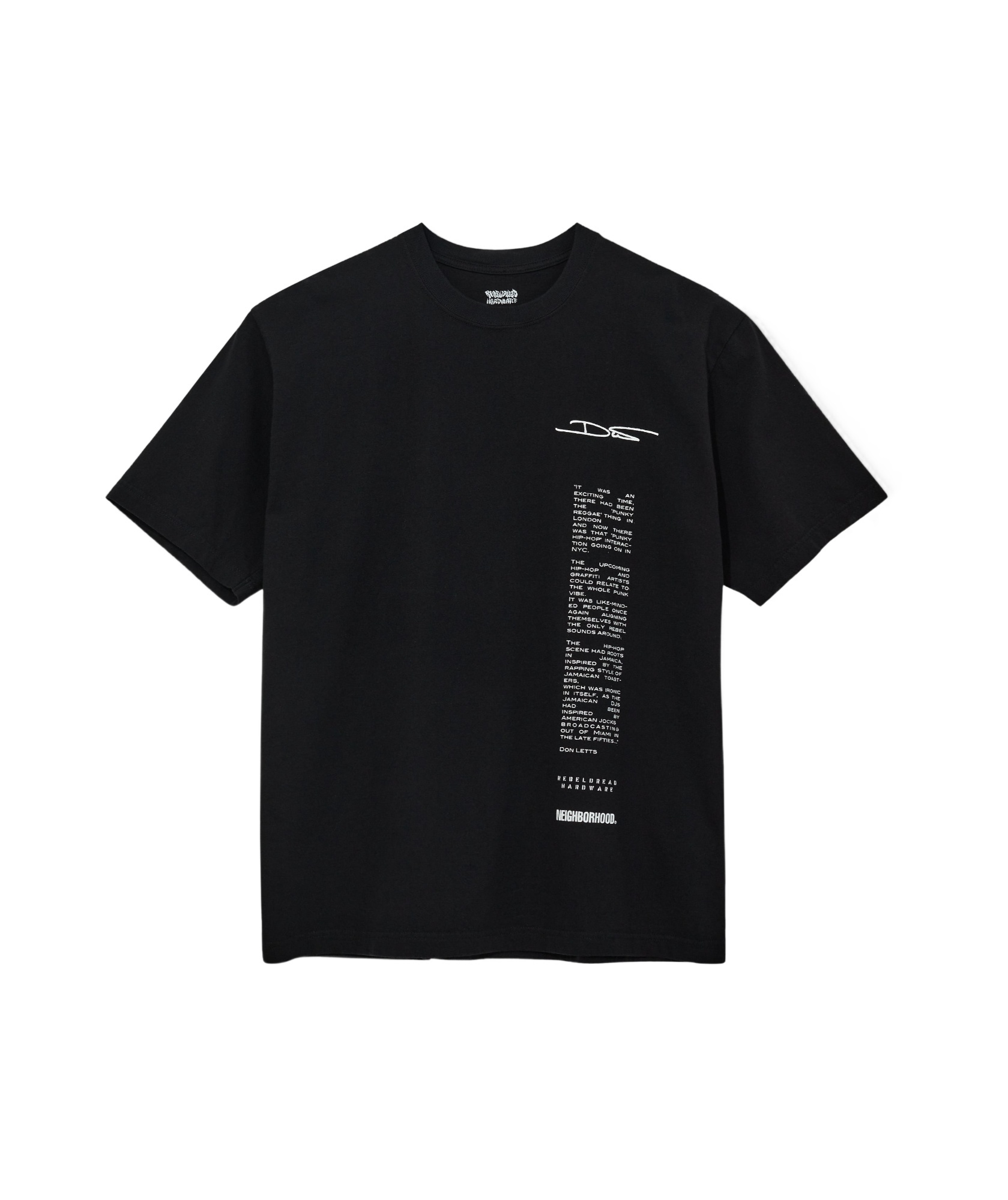 Neighborhood Short-sleeved T-shirt In Black