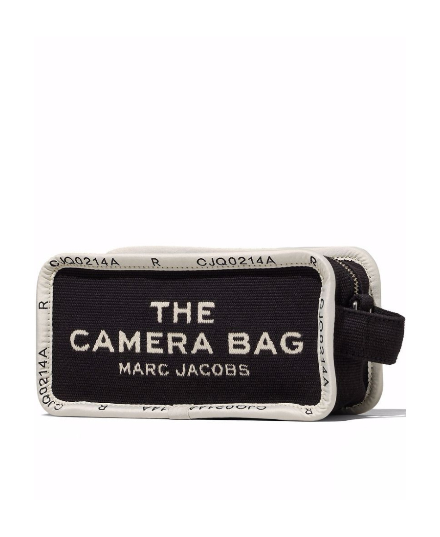 Marc Jacobs The Jacquard Camera Bag In Black