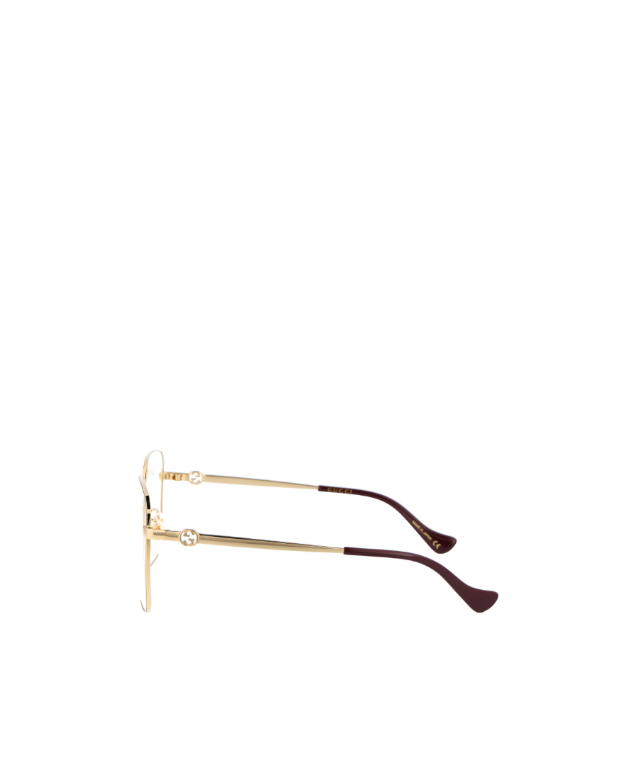 Gucci Eyewear Square Frame Glasses In White