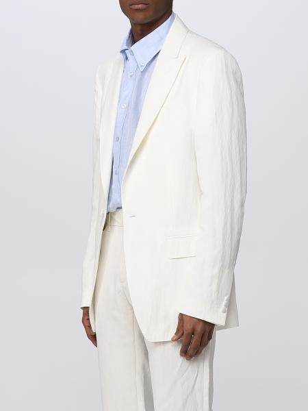 Etro Single-breasted Tailored Blazer In White