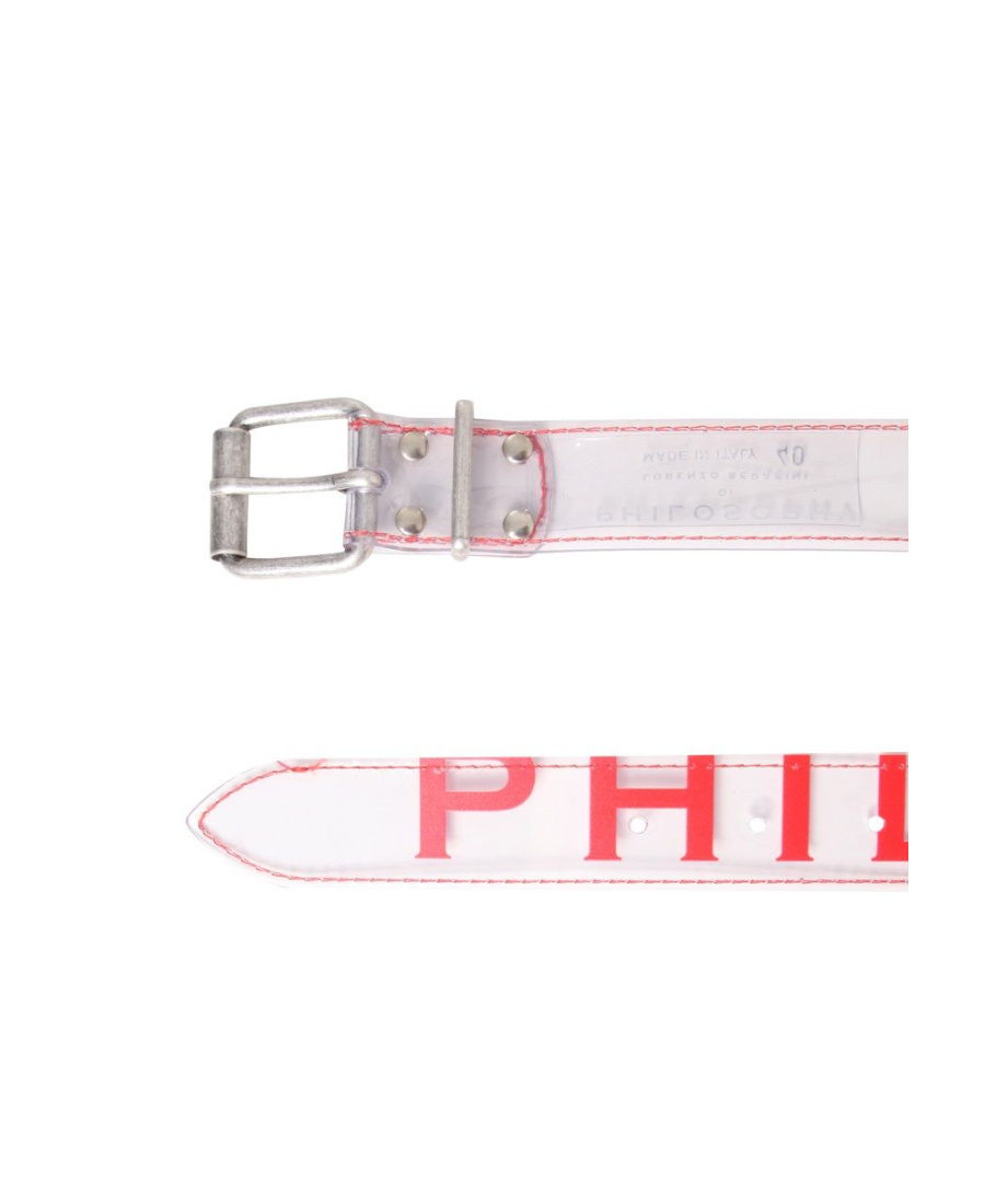 PHILOSOPHY DI LORENZO SERAFINI LOGO BELT
