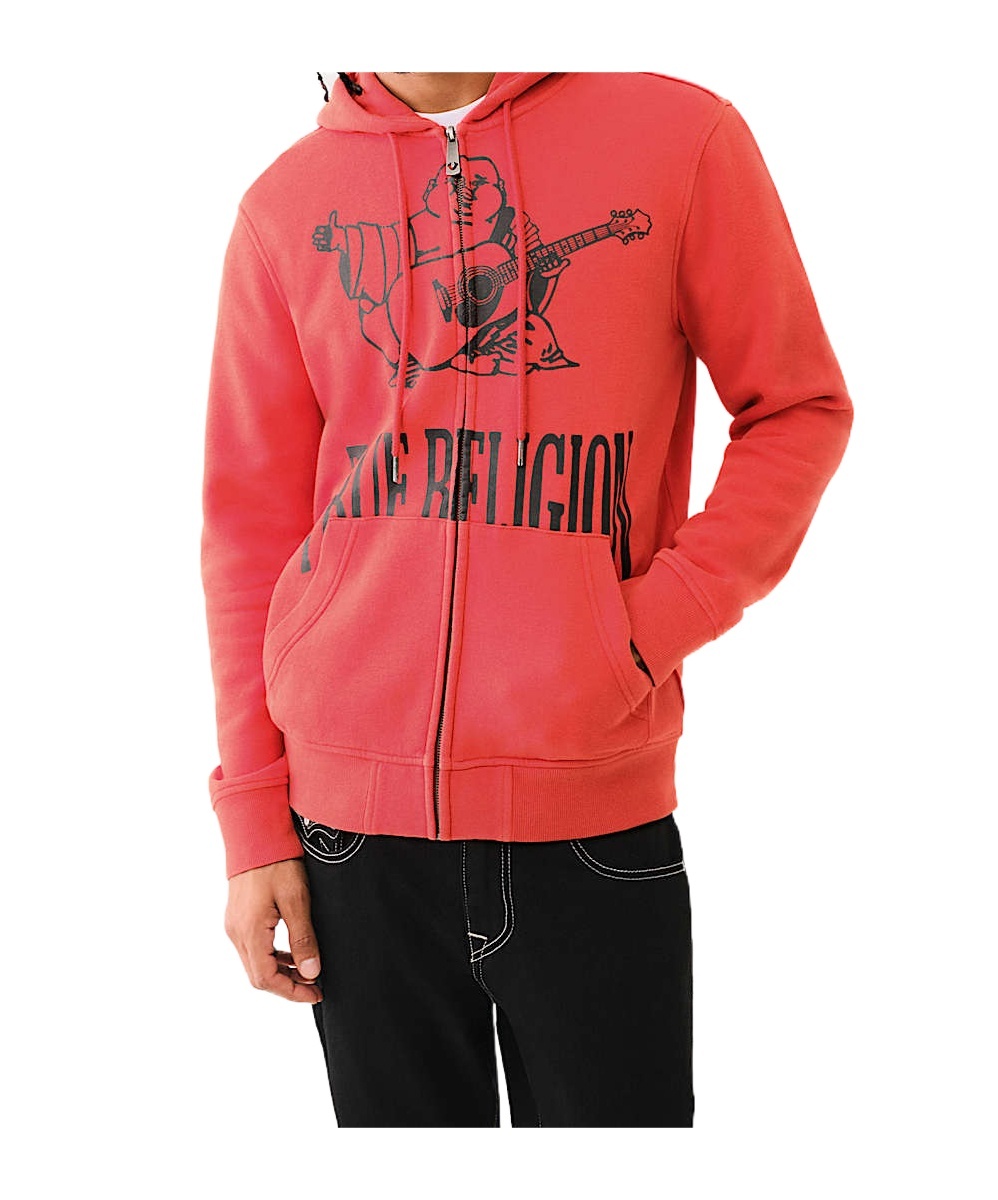 TRUE RELIGION VINTAGE BUDDHA ZIP HOODIE