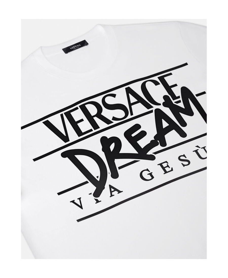 Versace Short-sleeved T-shirt In White